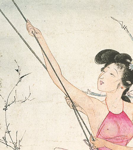 新和县-胡也佛的仕女画和最知名的金瓶梅秘戏图